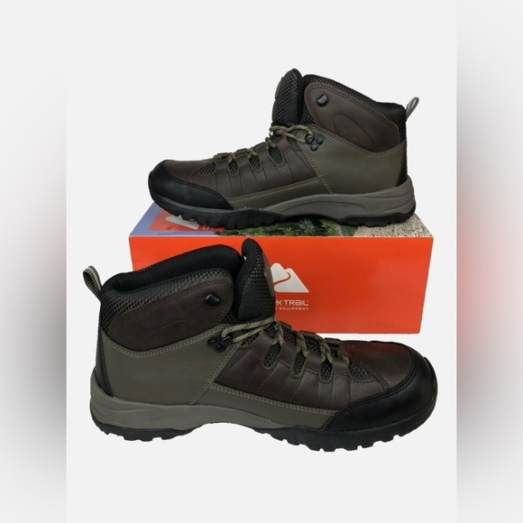 Ozark Trail Brown and Black Hiking Boots Durable Outdoor Footwear main image 8
